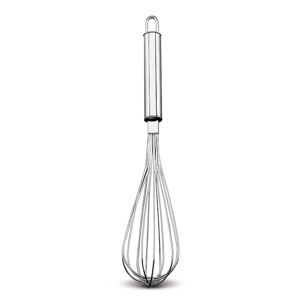 Batedor Profissional Brinox Top Pratic em Aço Inox – 41 cm