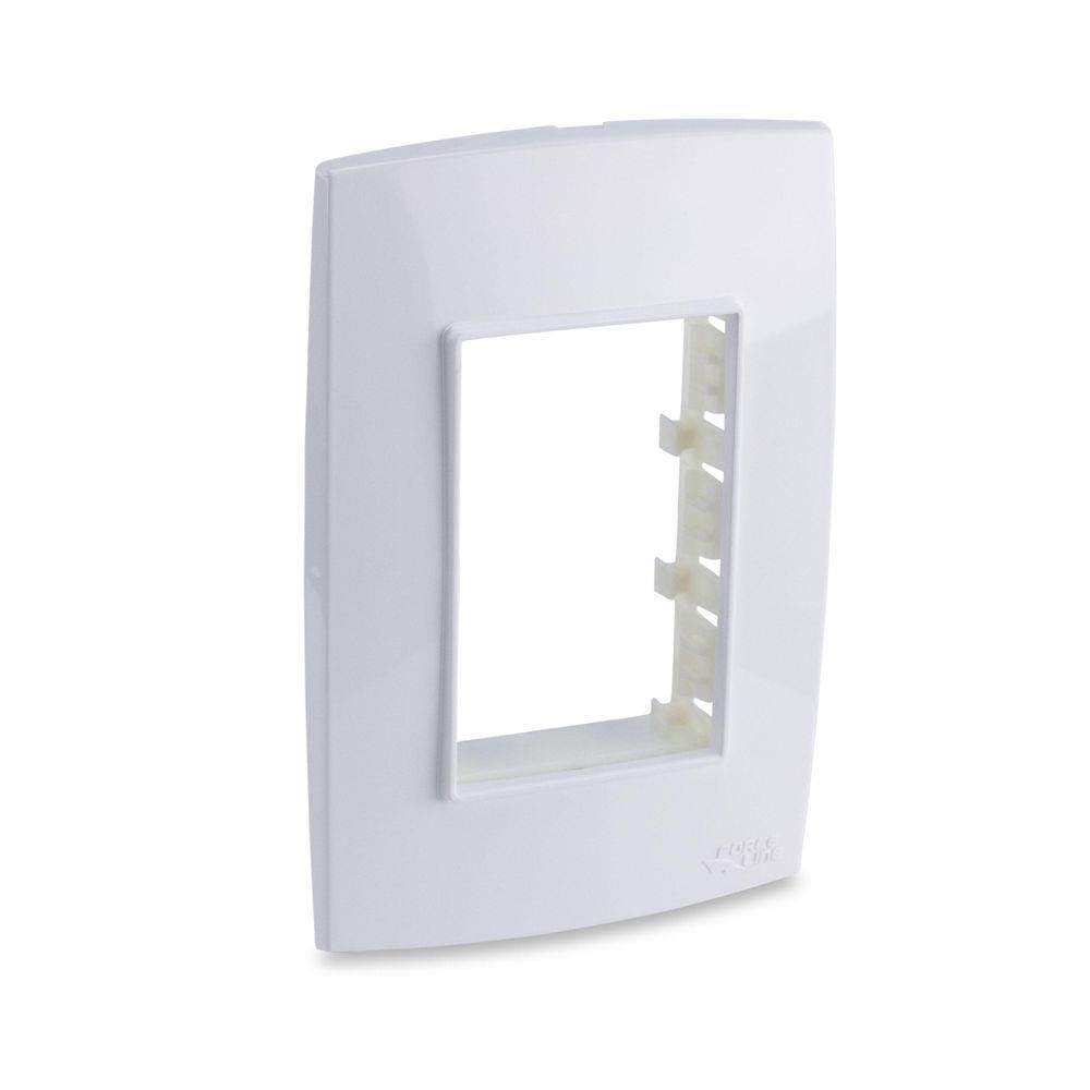 Placa 4x2 Tres Posicoes Force Line