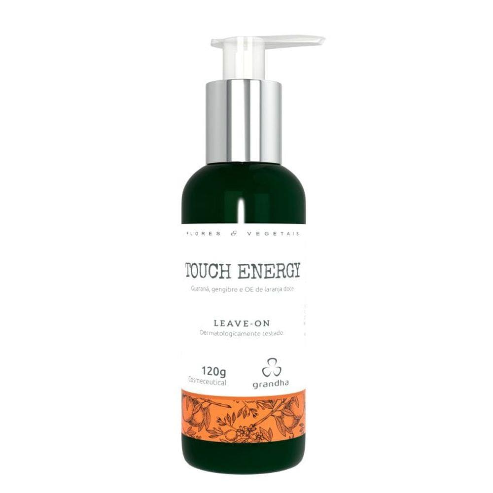 Grandha Touch Energy Flores e Vegetais Terapia Capilar Leave-On 120g
