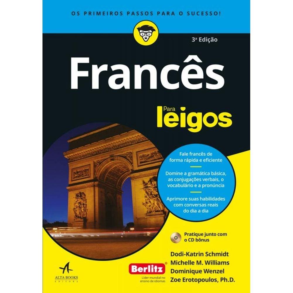 Livro -Francês para Leigos - 3ª Edição