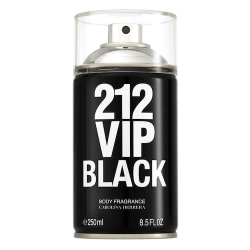 212 Vip Men Black Carolina Herrera - Body Spray 250ml Menor preço em 212 Vip Men Black Carolina Herrera - Body Spray 250ml