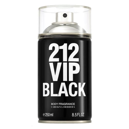 Menor preço em 212 Vip Men Black Carolina Herrera - Body Spray 250ml