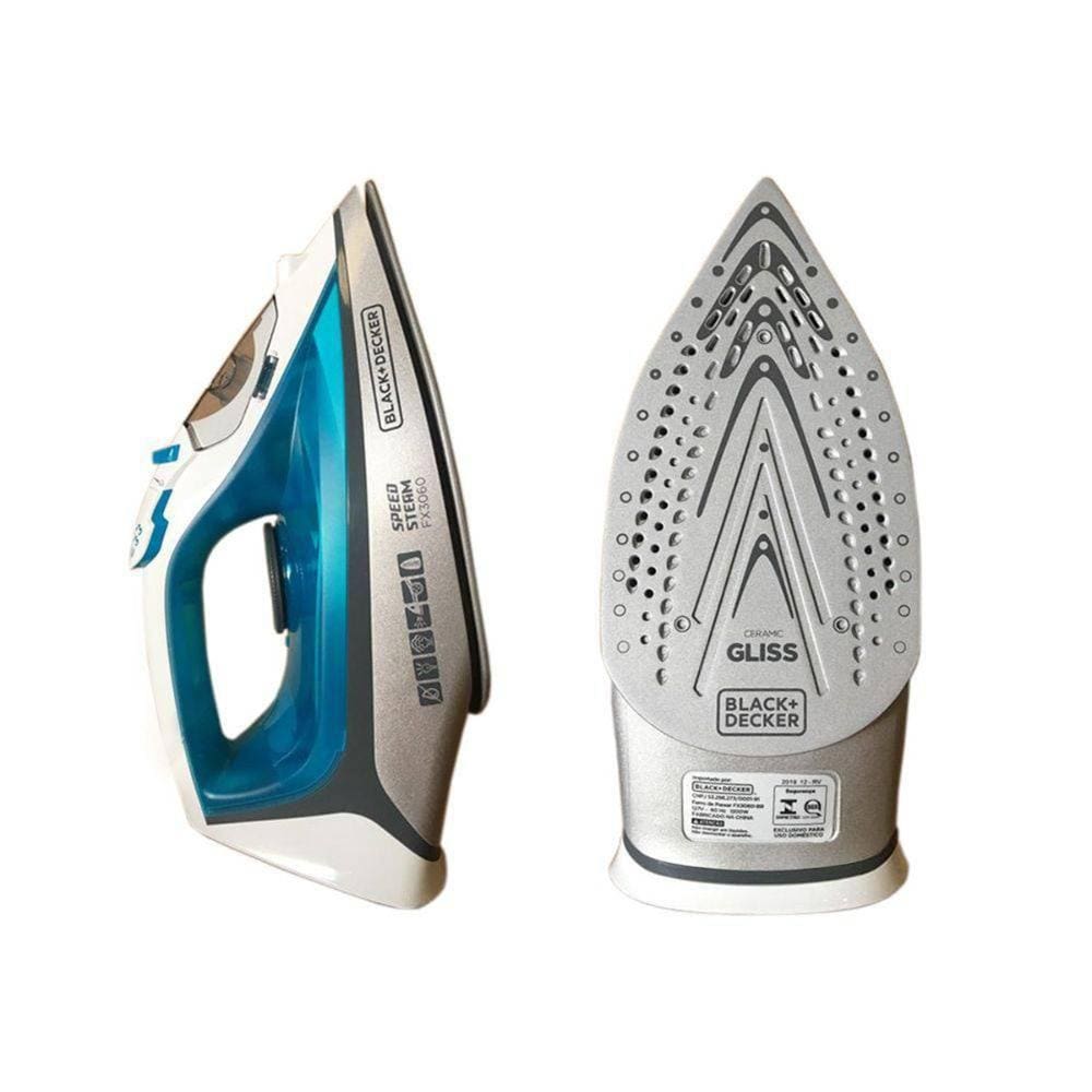 Ferro a Vapor Com Anti Gotejamento Black +Decker