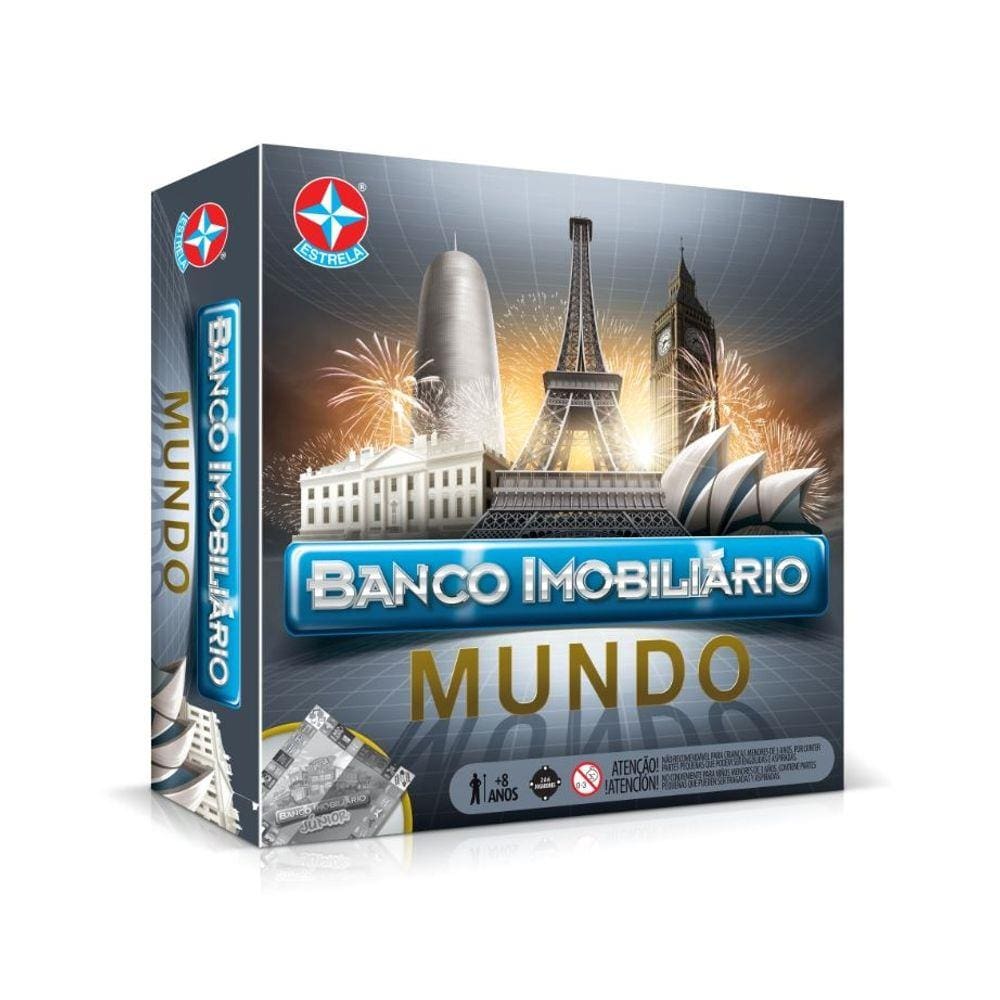 Jogo Banco Imobiliário Mundo