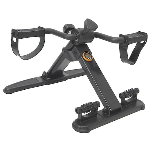 Mini bicicleta cicloergômetro dobrável com massageador e monitor WCT Fitness 55555033 é boa?