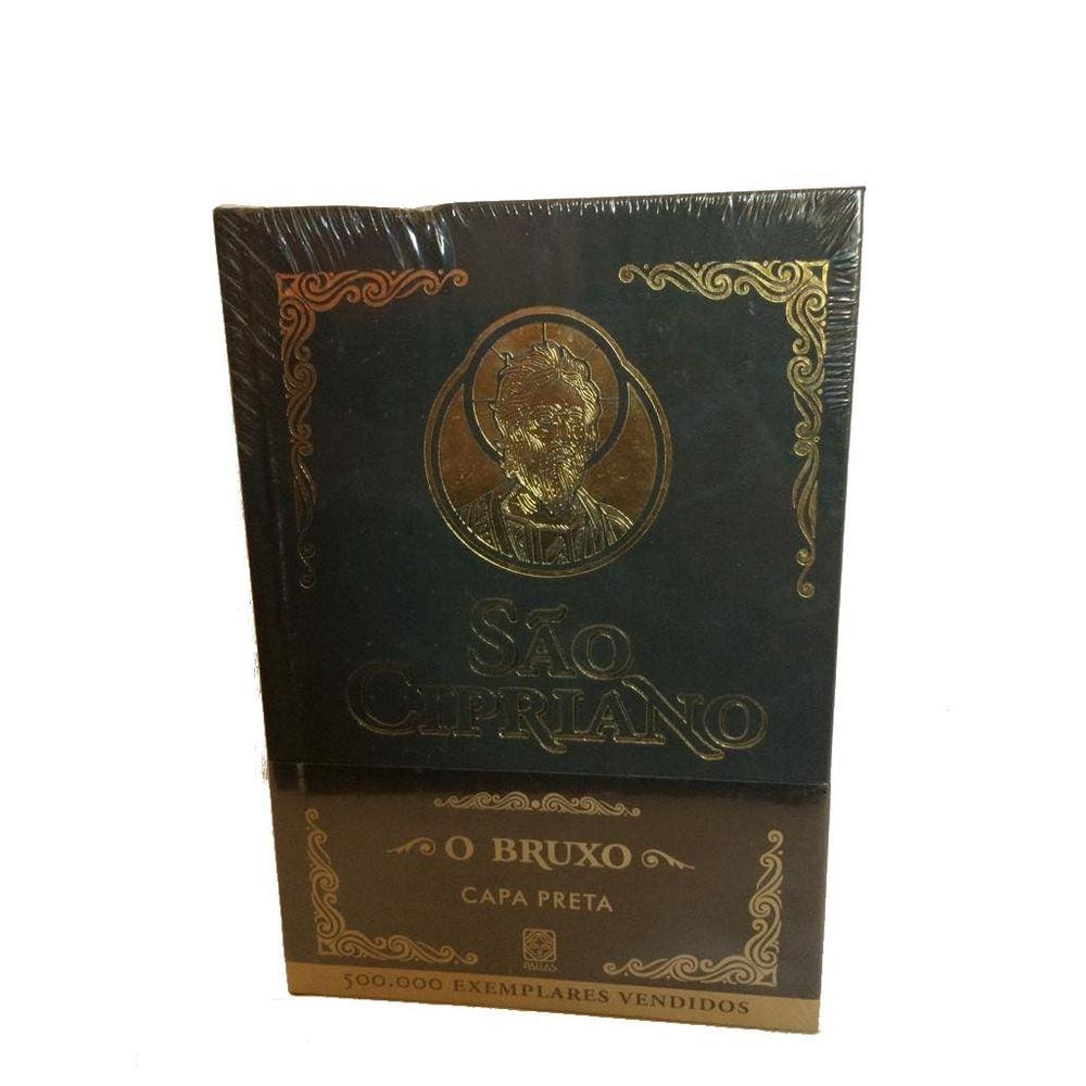 Livro De São Cipriano O Bruxo Capa Preta Original