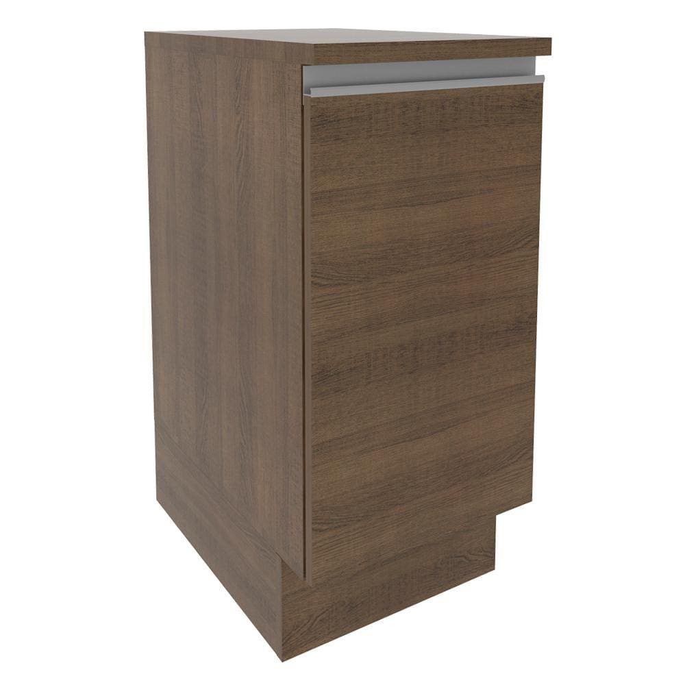 Balcão Madesa Glamy 35 cm 1 Porta - Rustic