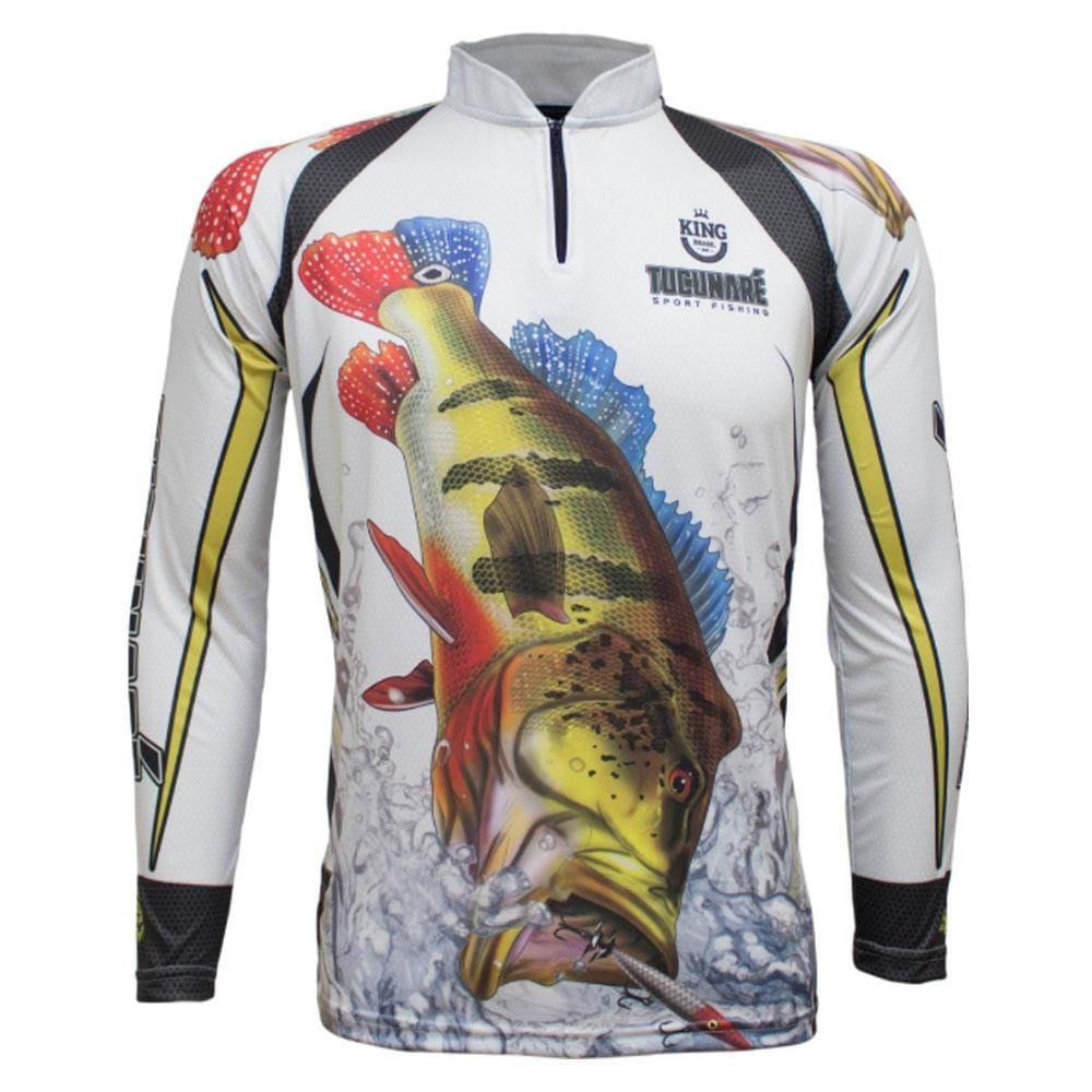 Camiseta de Pesca Proteção Solar UV King Tucunare KFF302