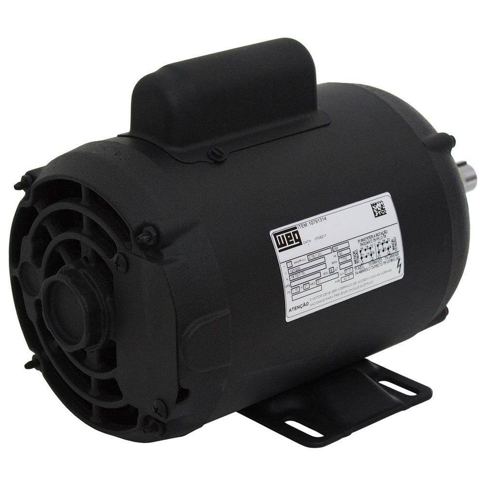 Motor Weg Aplicacoes Gerais Ip-21 1Cv 4 Polos Monofasico 127/220V