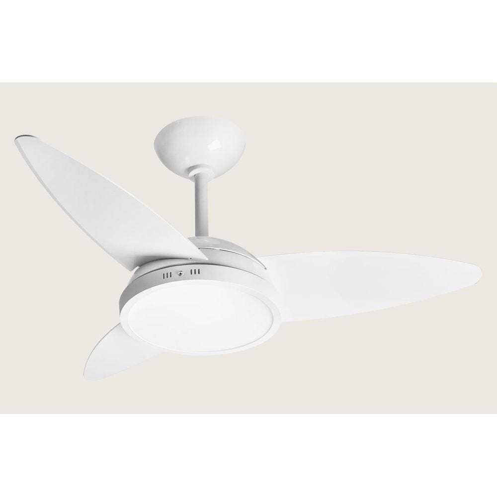 Ventilador de Teto Lykan Branco LED