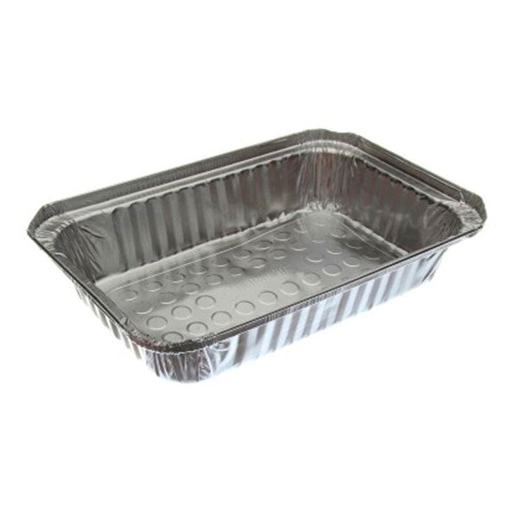 Marmitex de Alumínio 1000ml com Tampa 10un