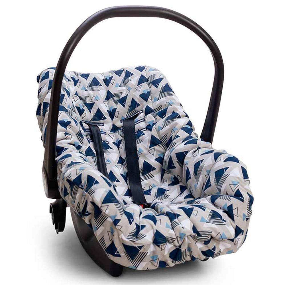 Capa Para Bebê Conforto Hug Madri Azul Marinho - E12720
