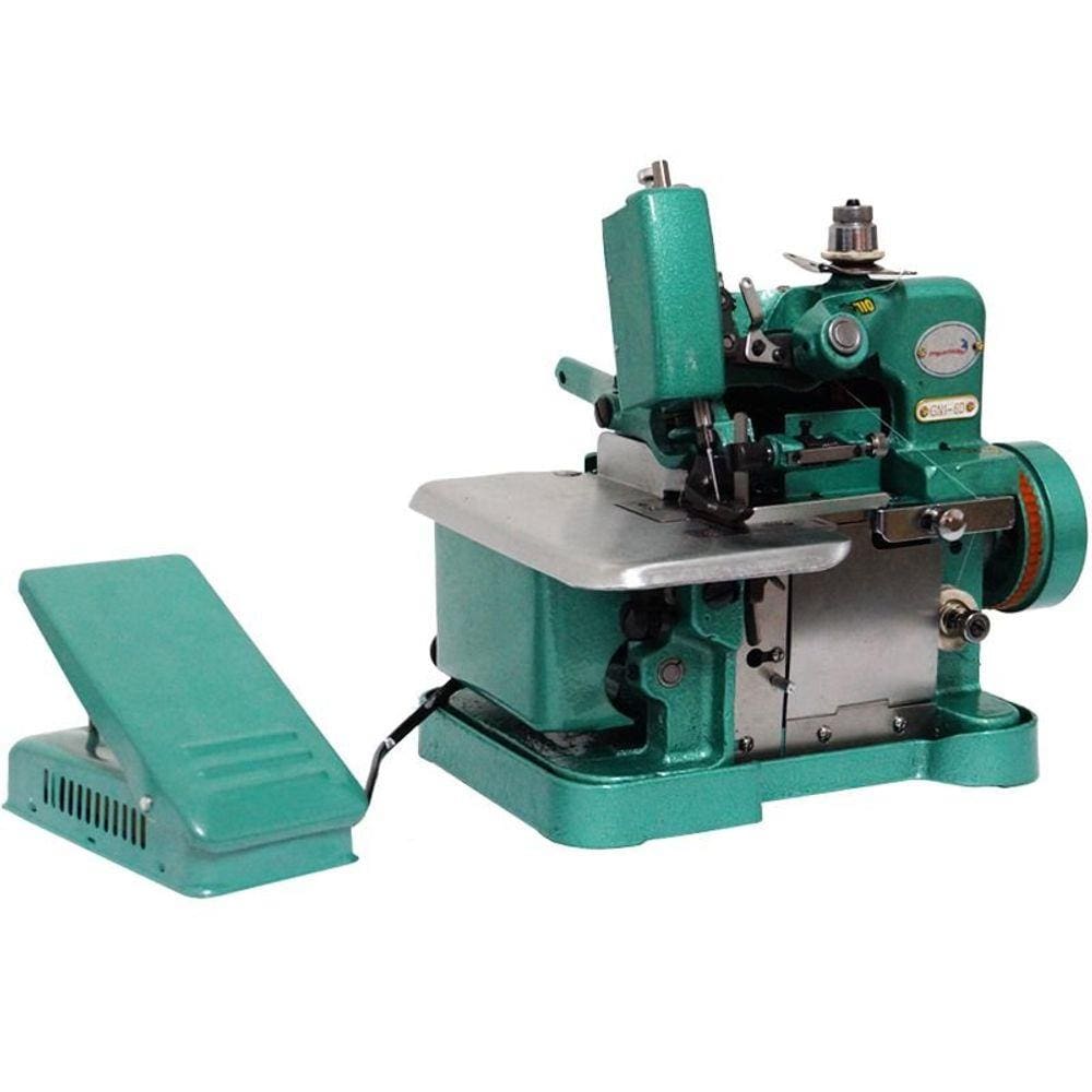 Máquina de Costura Overlock Overloque Semi Industrial Portátil Importway Verde