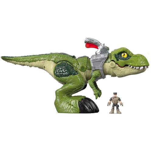 Figura Articulada - Imaginext - Jurassic World - T-Rex Mega Mordida Menor preço em Figura Articulada - Imaginext - Jurassic World - T-Rex Mega Mordida