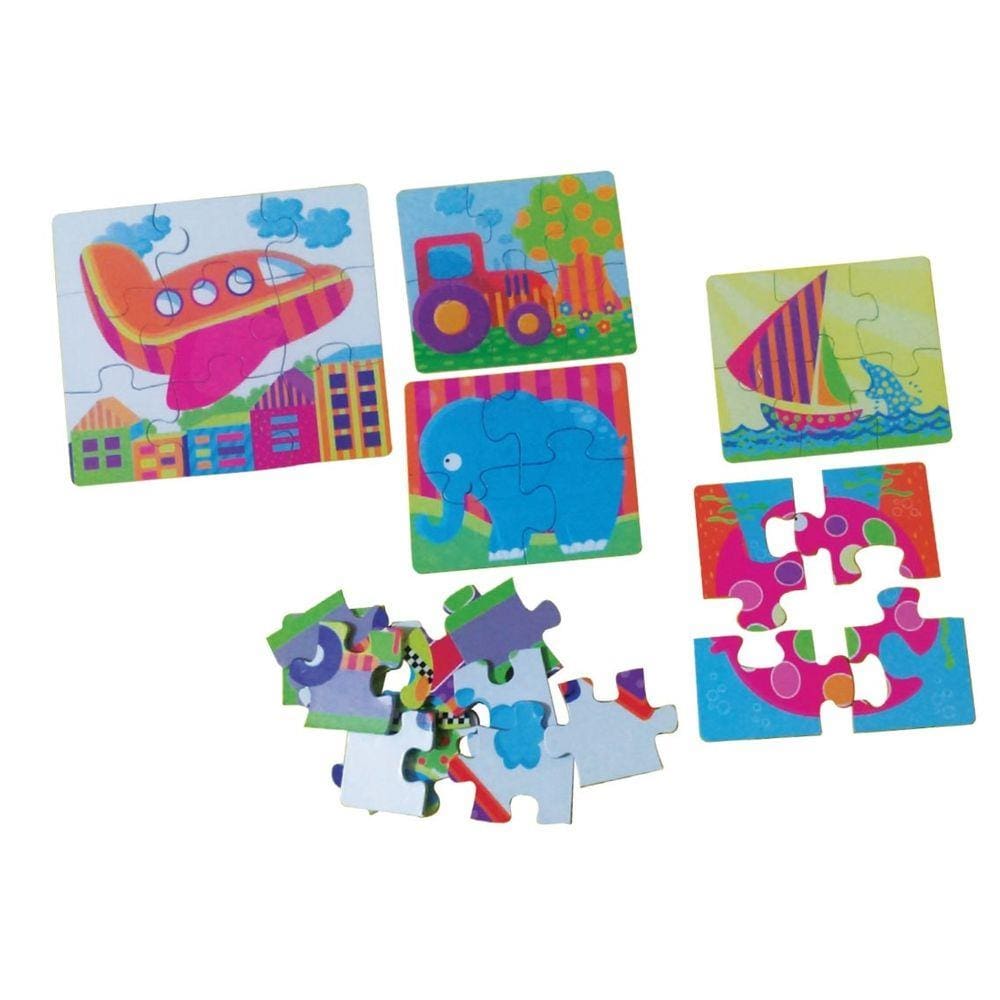 Brinquedos Educativos - Quebra Cabeça Divertido 38 Peças