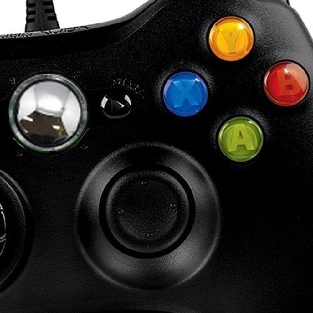 Controle Com Fio Joystick Para Xbox 360 Game