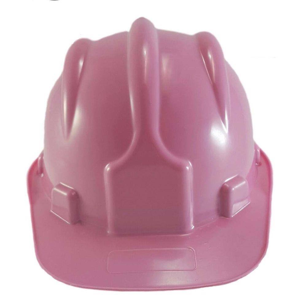 Capacete de Segurança com selo Inmetro - rosa - C.A. 31469