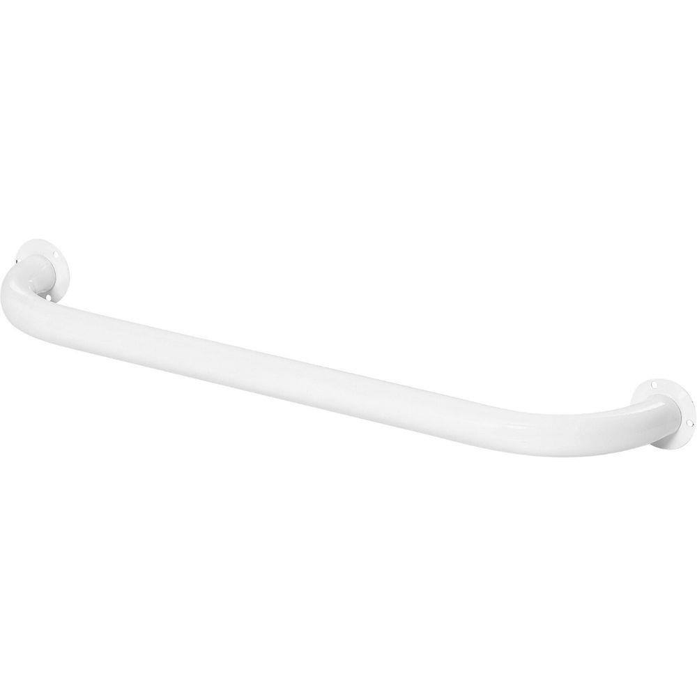 Barra De Apoio Branca Para Banheiro 30cm