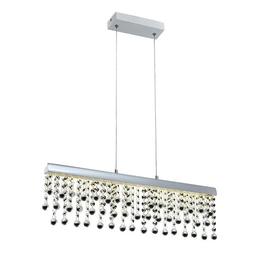 Lustre Pendente Munique Led Cromado