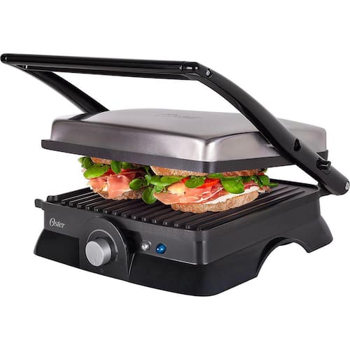 imagem-Grill Elétrico Multiuso Oster Inox - 110V