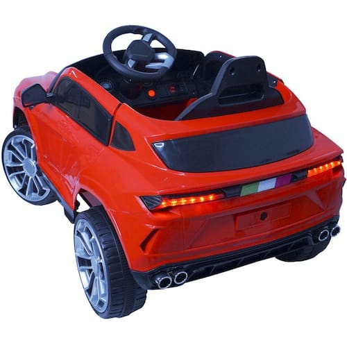 Carro Eletrico Infantil Retro 6V Com Controle Remoto Bege