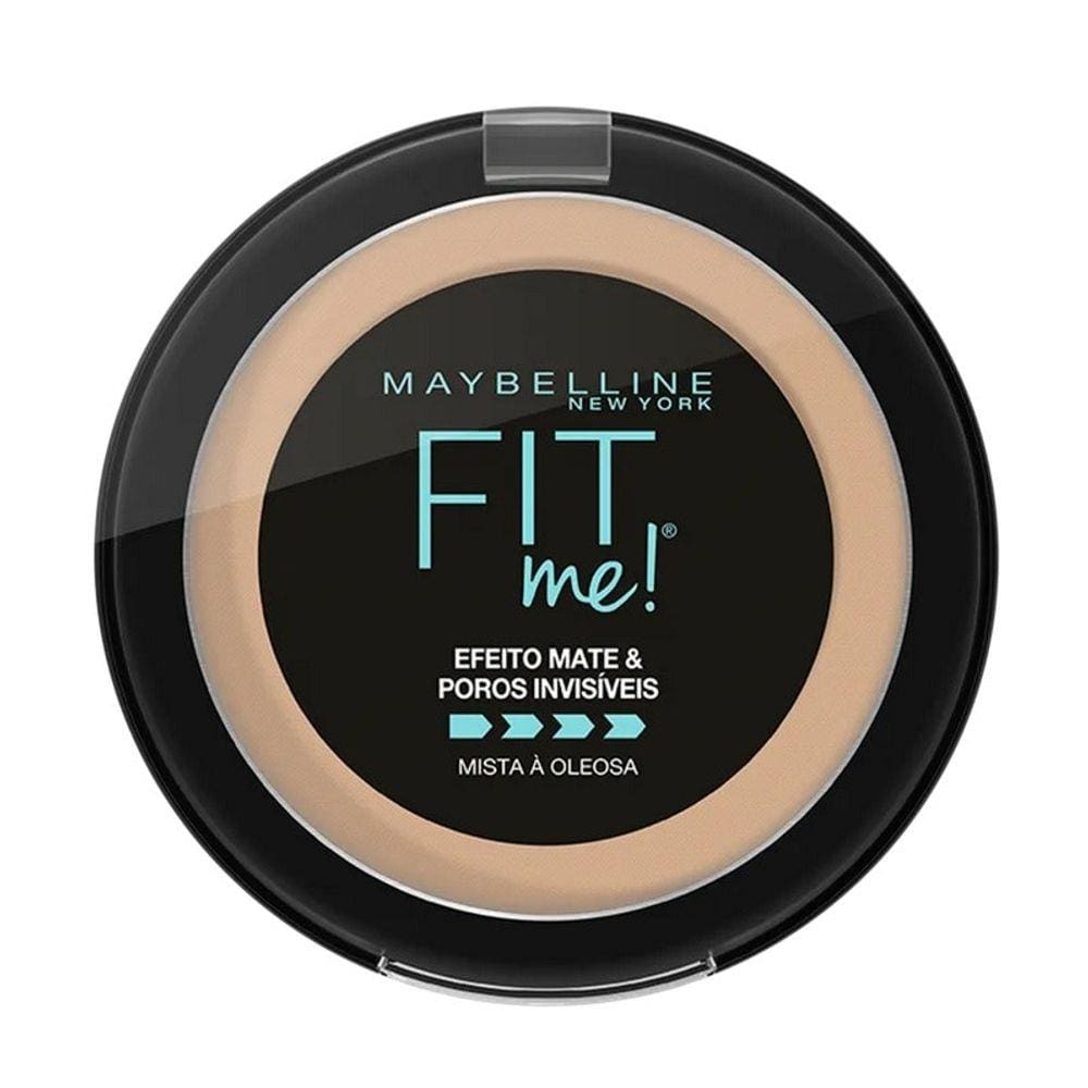 Maybelline Fit Me R02 Claro Rosado  Pó Compacto Matte 10g