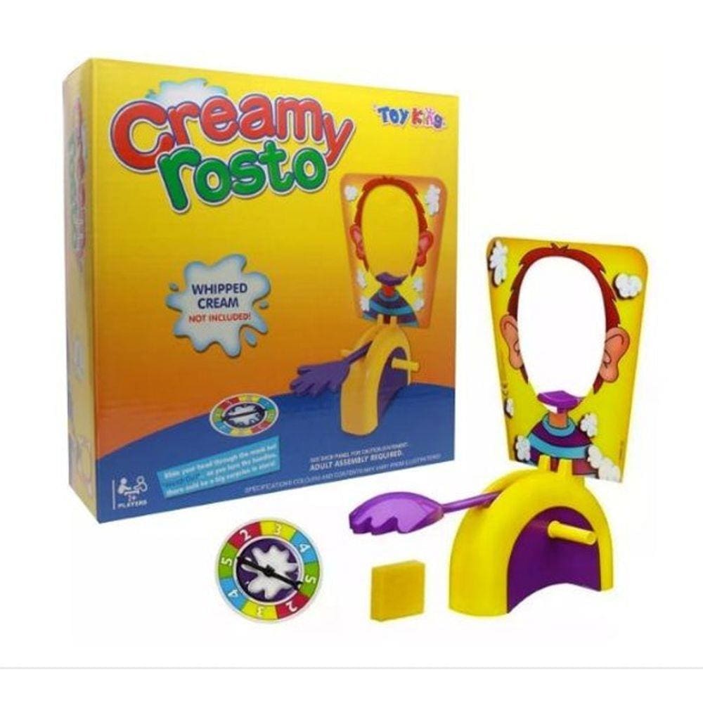 Brinquedo Jogo Interativo Torta Na Cara Game Top