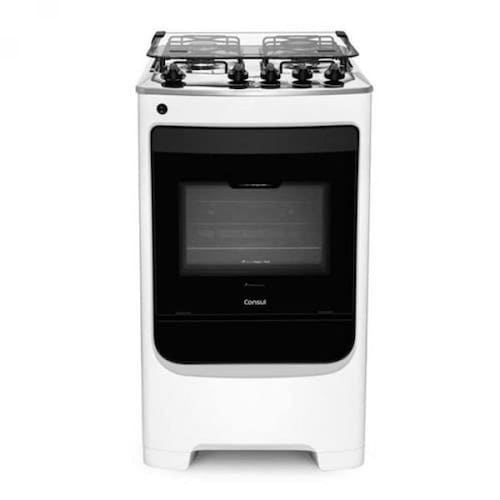 imagem-Fogão Consul 4 Bocas CFO4NAB com Acendimento Automático - Branco - Bivolt