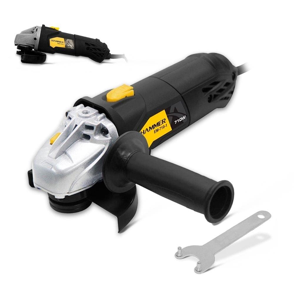 Esmerilhadeira Angular 4 1/2`` 710W Hammer