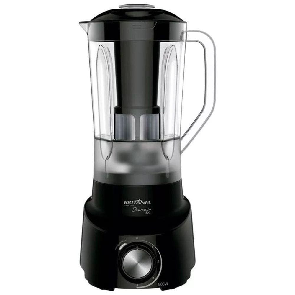 Liquidificador Britânia Diamante 800 800W 4 Velocidades + Pulsar 2,65 Litros