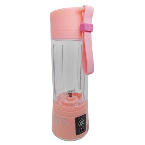 imagem-Mini Liquidificador Portatil Com Bateria Recarregavel Rosa