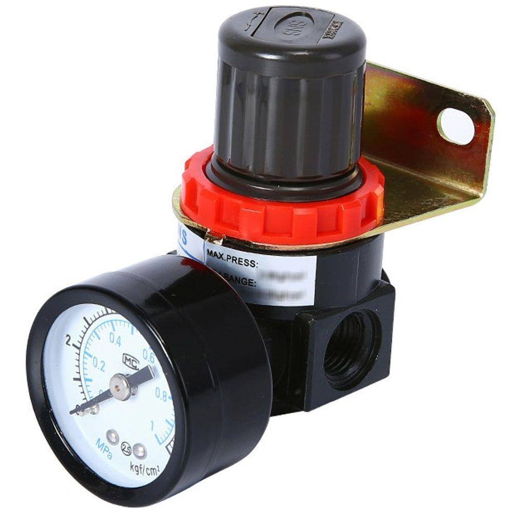 Regulador de pressão Compressor Com Manômetro 1/4 Ar2000