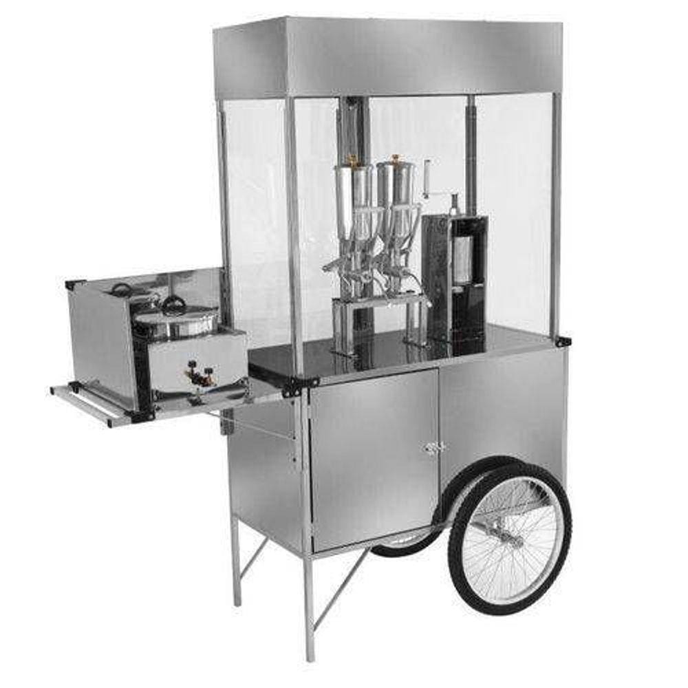 Carrinho de Churros com Rodas de Bicicleta - Cefaz