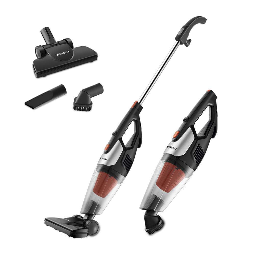Aspirador de Pó Vertical 2 em 1 Mondial Turbo Premium Stick AP31 1200W - Preto