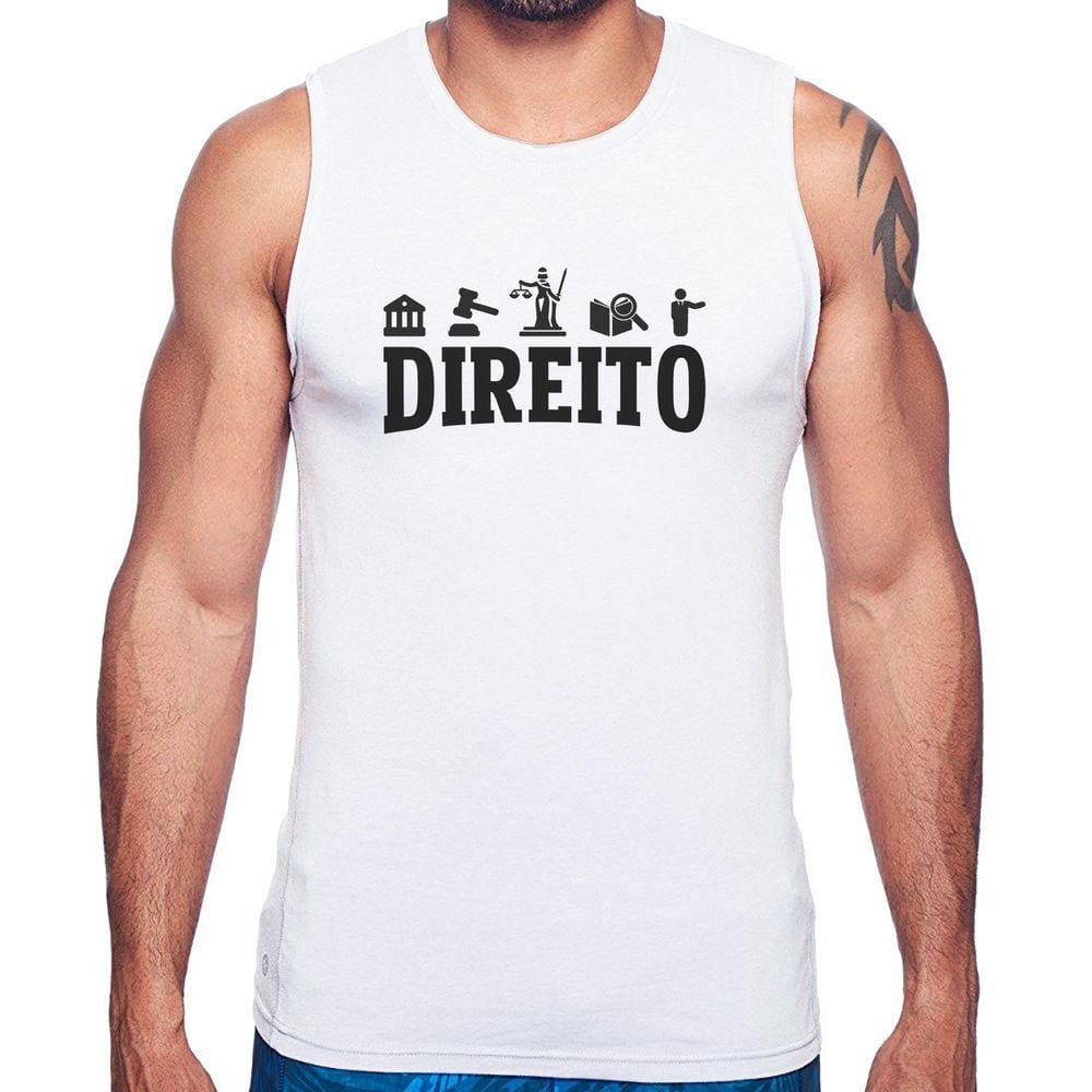 Regata Direito Símbolos - Foca na Moda