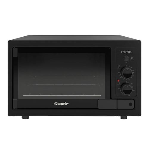 imagem-Forno Elétrico de Bancada Mueller 44 Litros, Fratello, Com Timer, Preto - 110V