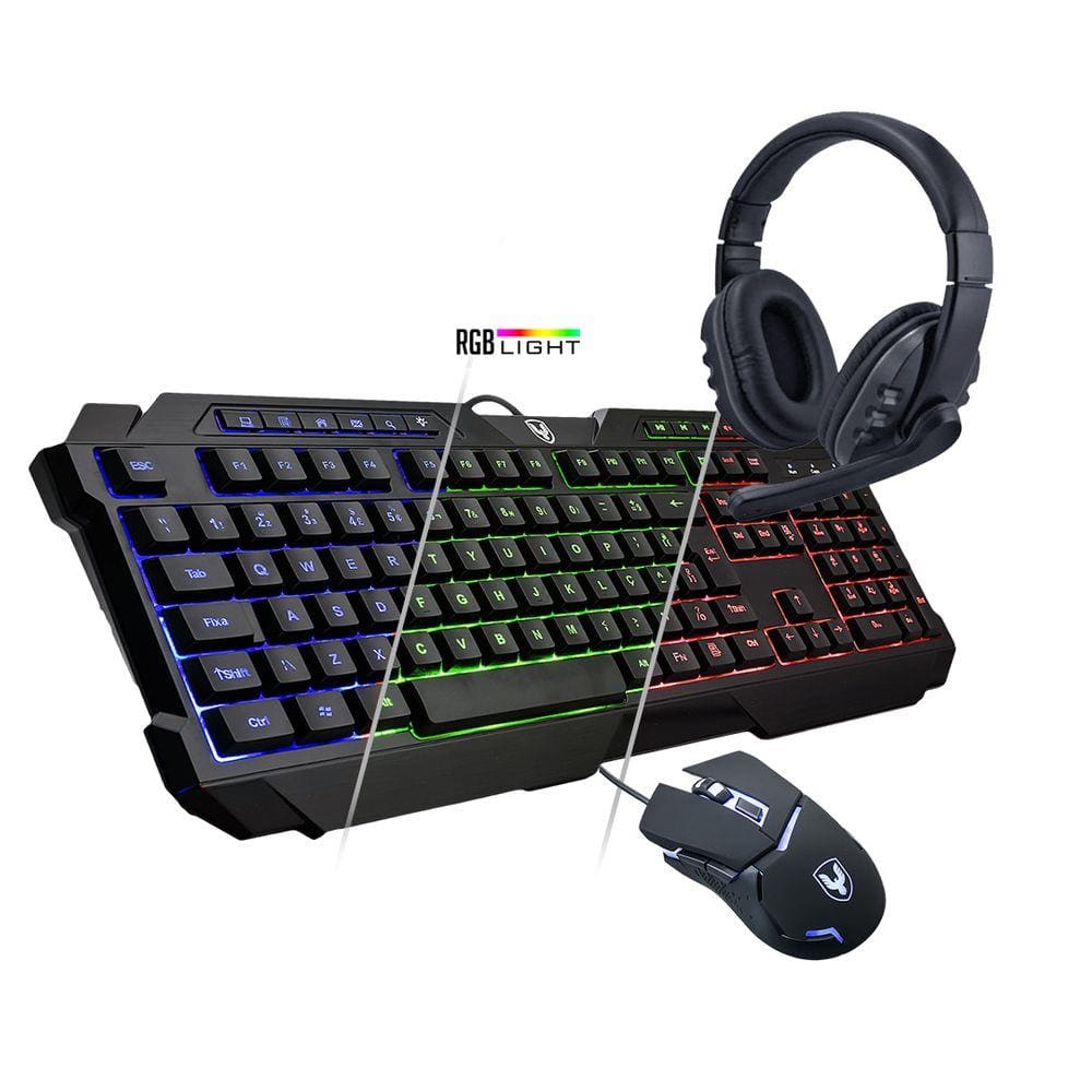 Kit PC Gamer Smart SMT81490 i5 8GB (RX 580 8GB) SSD 480GB + Monitor 19,5