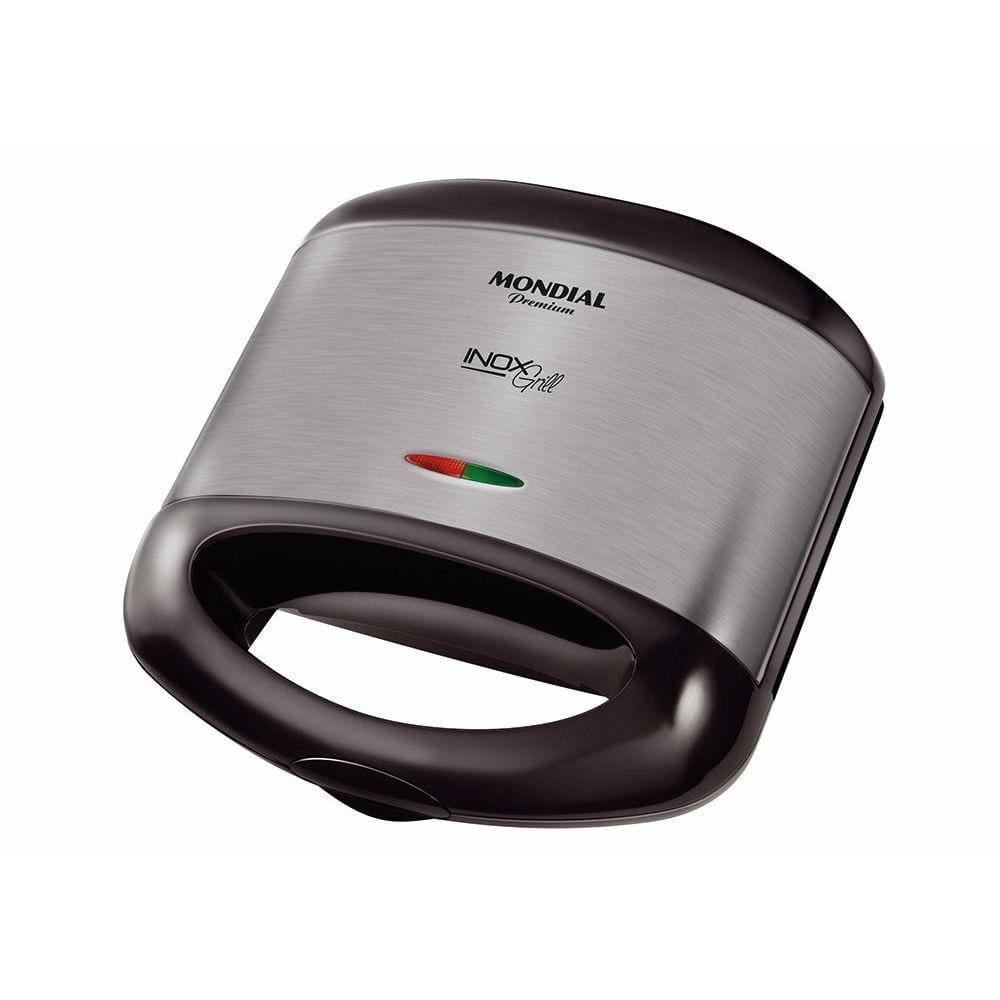 Sanduicheira Premium Inox Grill Mondial 110V