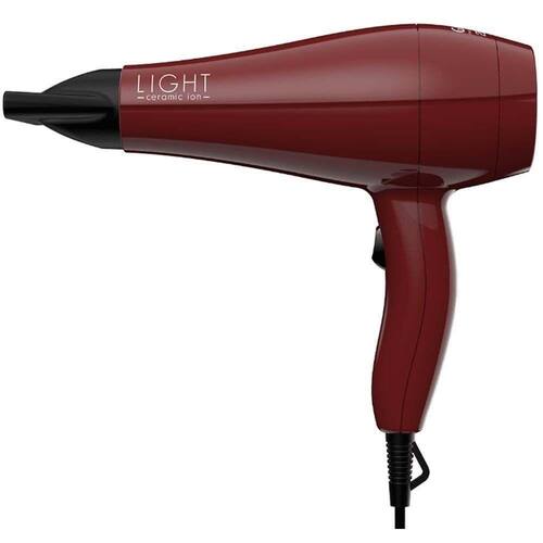 Secador De Cabelo Gama Light Ceramic Ion, 2 vel, 2 temp, 2000W, Marsala - 110V Menor preço em Secador De Cabelo Gama Light Ceramic Ion, 2 vel, 2 temp, 2000W, Marsala - 110V