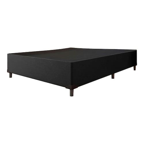 imagem-Cama Box Casal 1,38m com 38cm de Altura Prince Preto