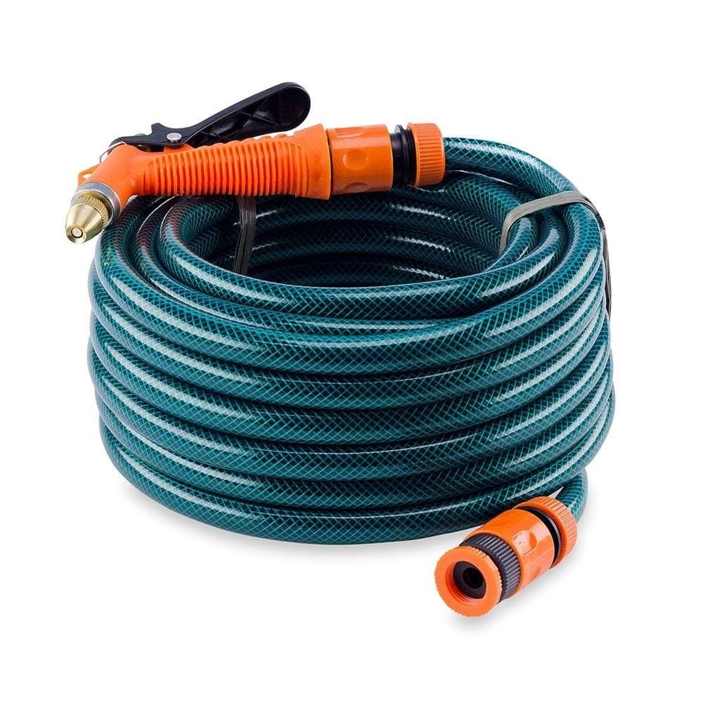 Mangueira Trancada 1/2” Verde 10M Hidropistola Forceline