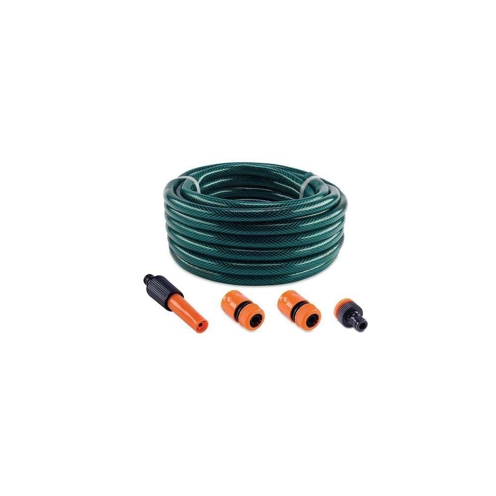 Mangueira Trancada 1/2" Vd 10M Engat+Esguicho Forceline