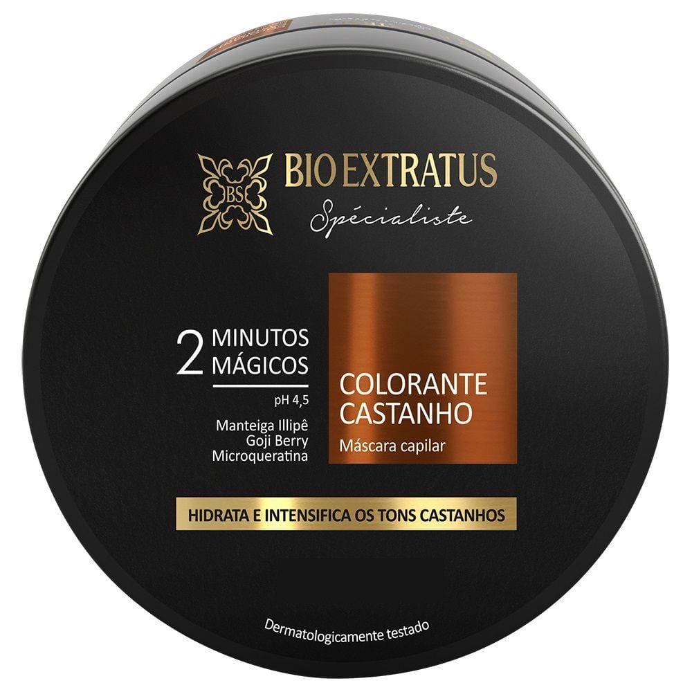 Máscara Colorante Castanho 2 Min. Mágicos Bio Extratus