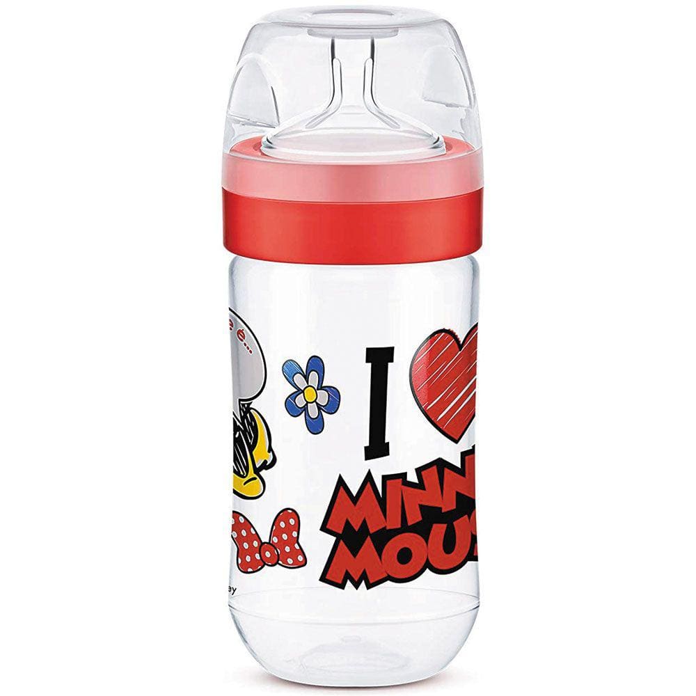 Mamadeira Transparente - 300Ml - Super Evolution - Disney - Minnie Mouse - Lillo