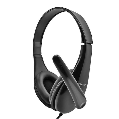 imagem-Headset Business com Conexão P2 Indicado para Notebook e PC Preto Multilaser - PH294