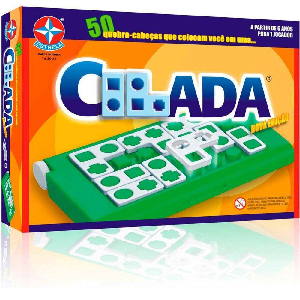 Jogo encaixar pecas cilada estrela brinquedo est 124