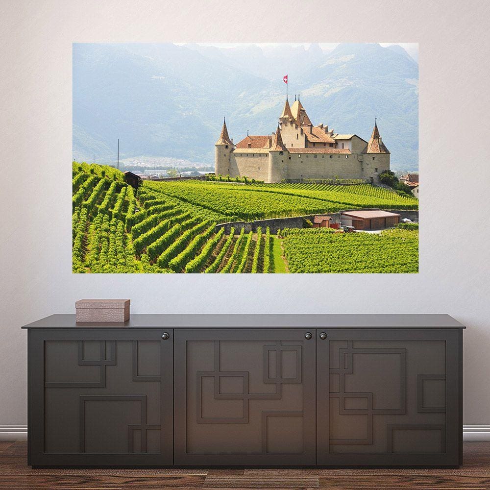 Painel Adesivo de Parede - Suiça - 334pnp