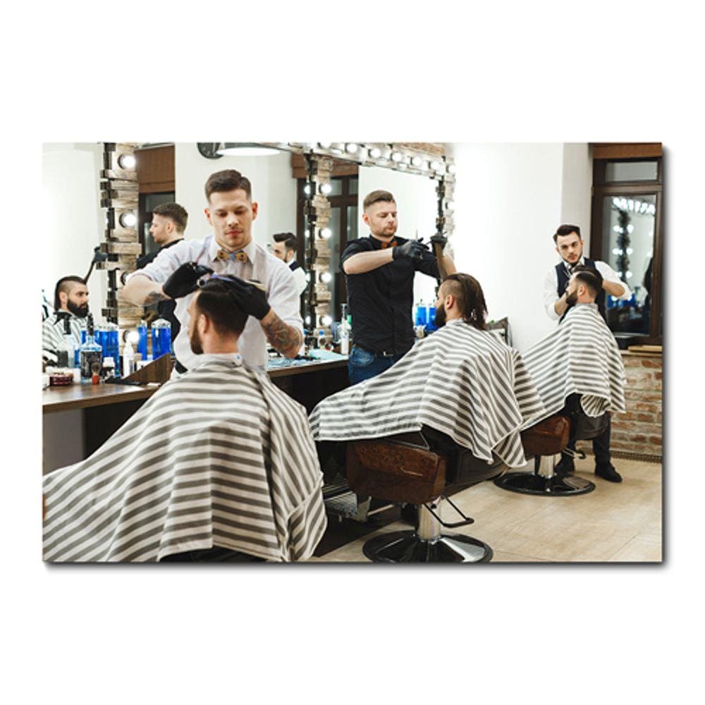 Placa Decorativa -Barber Shop - Barbearia - 2234