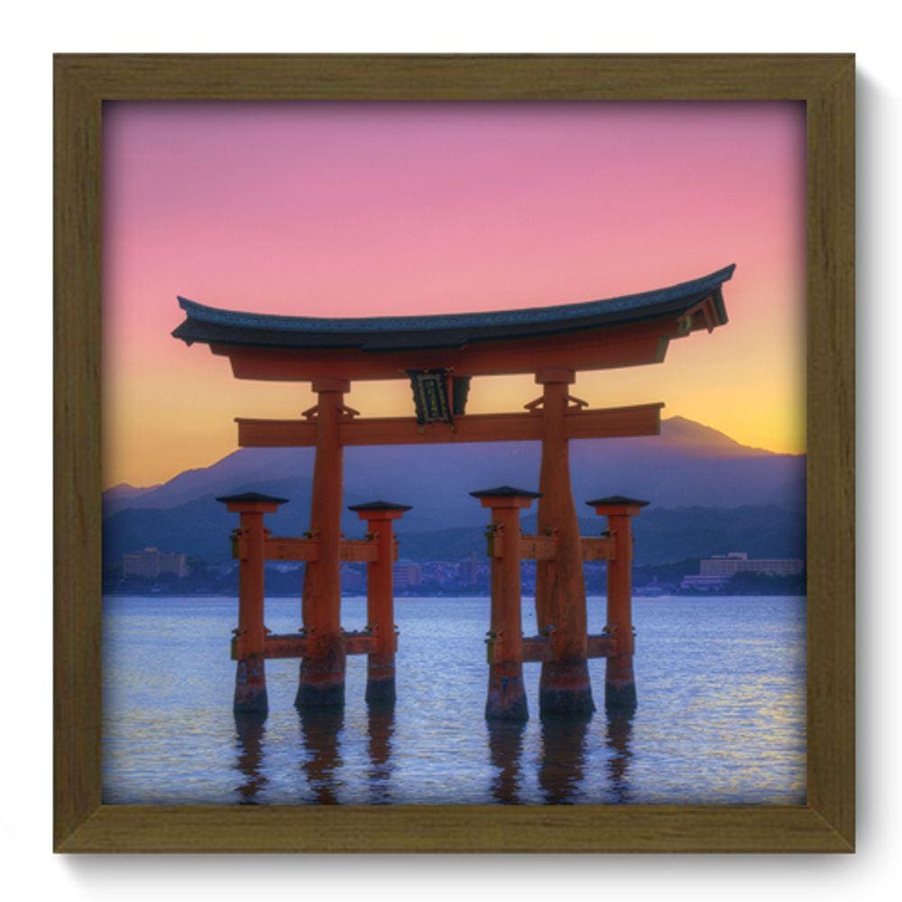 Quadro Decorativo - Oriental - 33cm x 33cm - 034