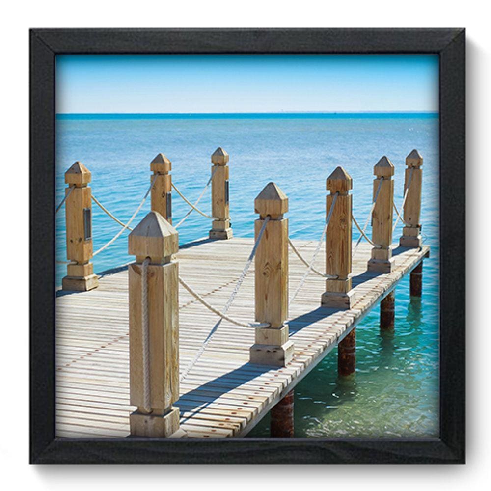 Quadro Decorativo - Pier - 33cm x 33cm - 018qnpbp